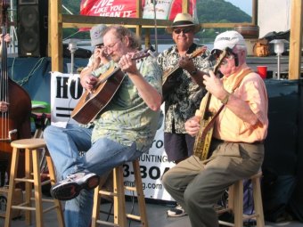 Albatross Still Floating 1937 Flood play at Holderby's in 2005 during Appy Film Festival